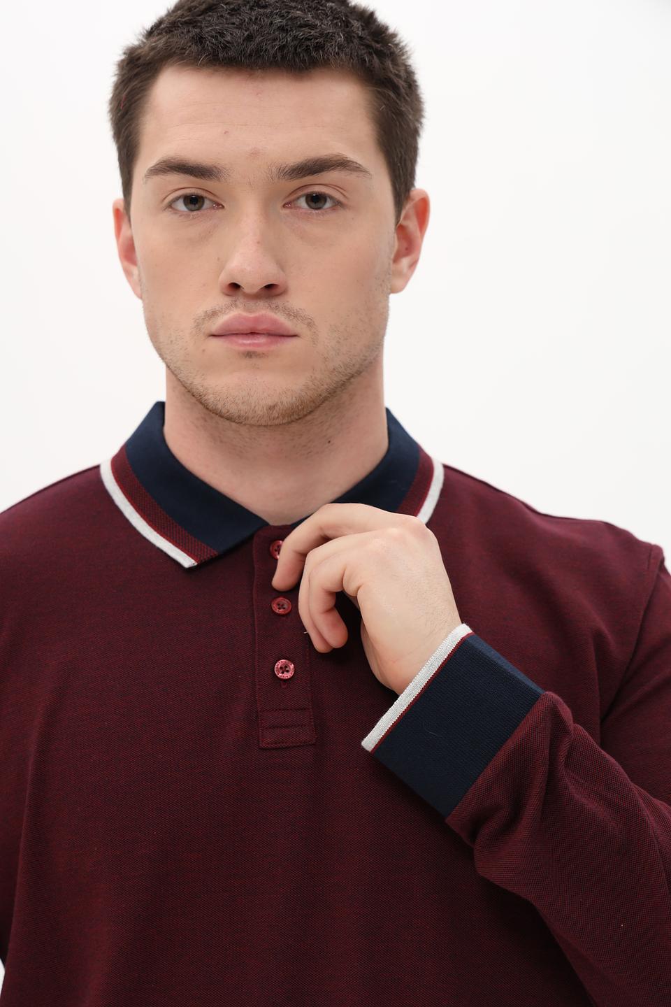 Поло Tom Tailor с длинным рукавом