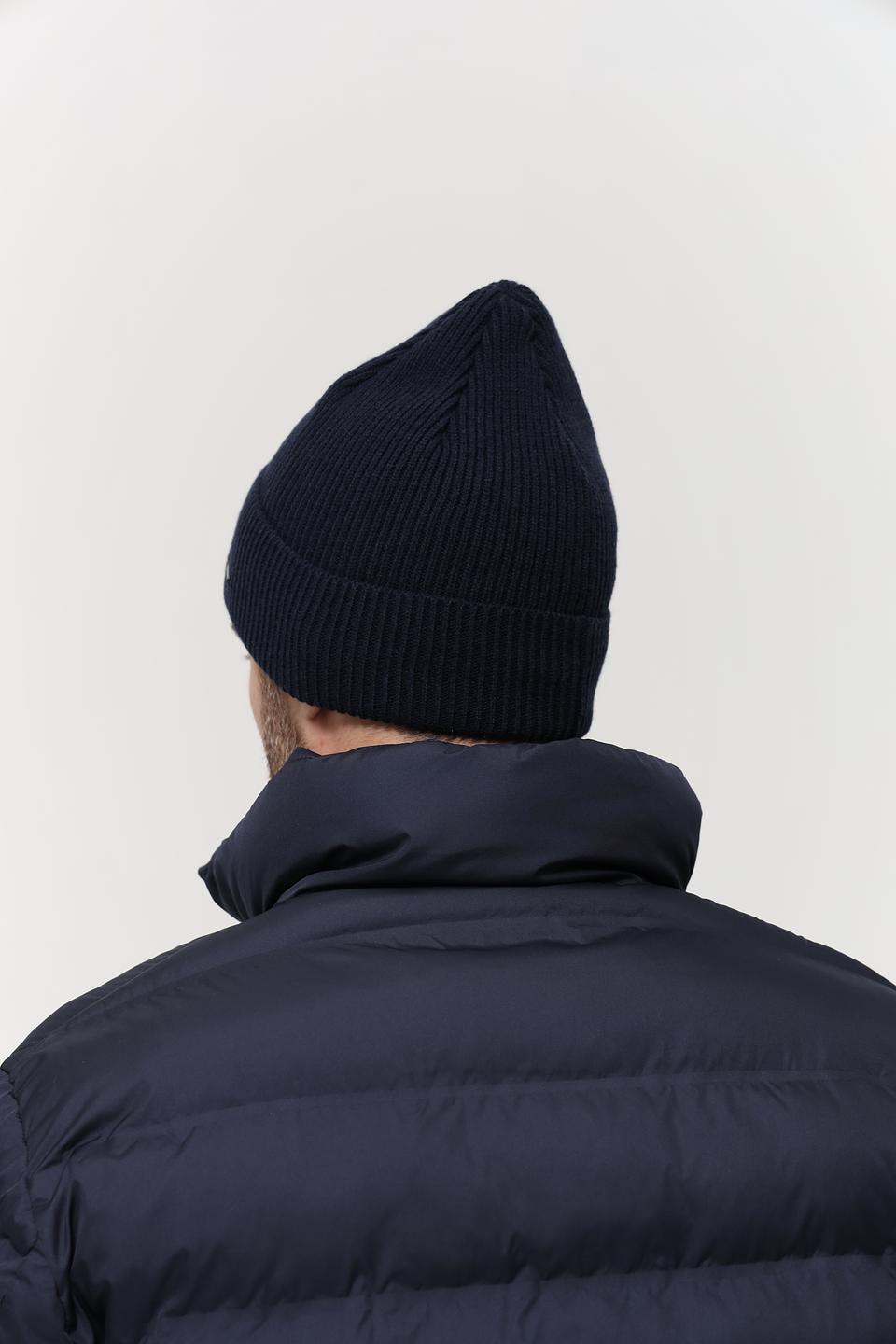 Шапка Marhatter мужская тёмно-синяя