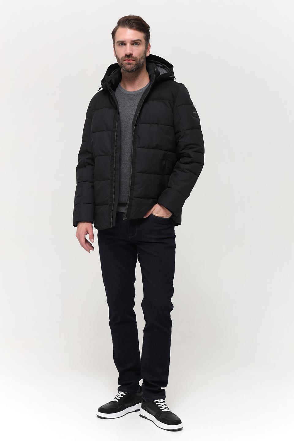 Куртка Calamar стеганая чёрная