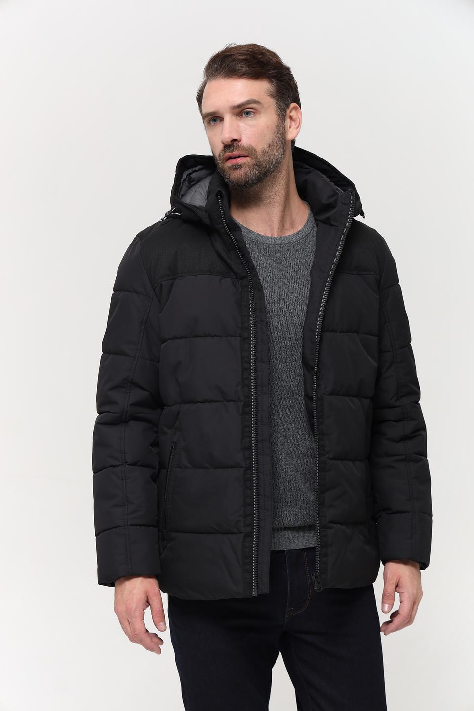 Куртка Calamar стеганая чёрная