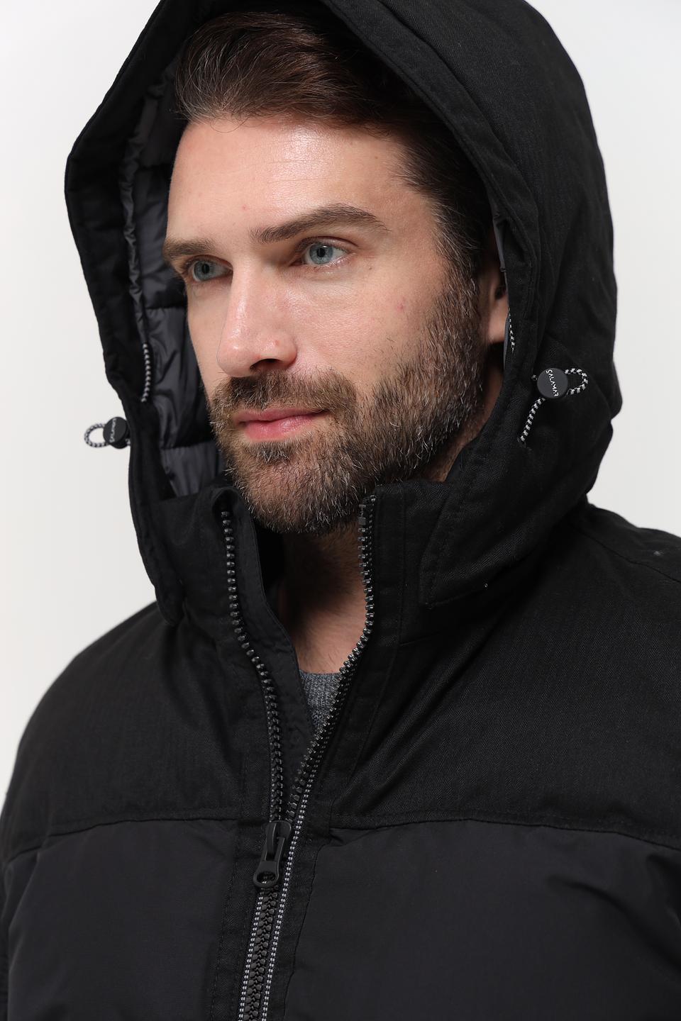 Куртка Calamar стеганая чёрная