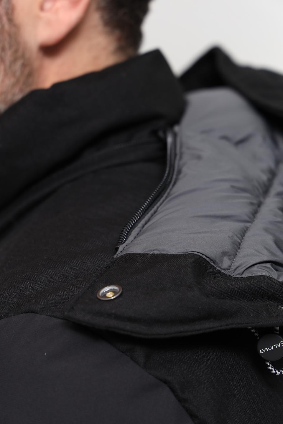 Куртка Calamar стеганая чёрная