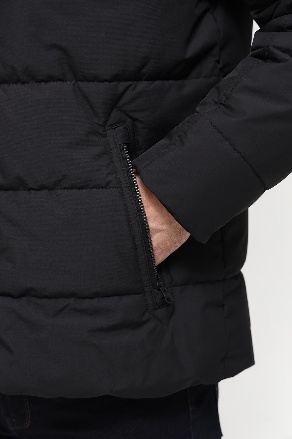 Куртка Calamar стеганая чёрная