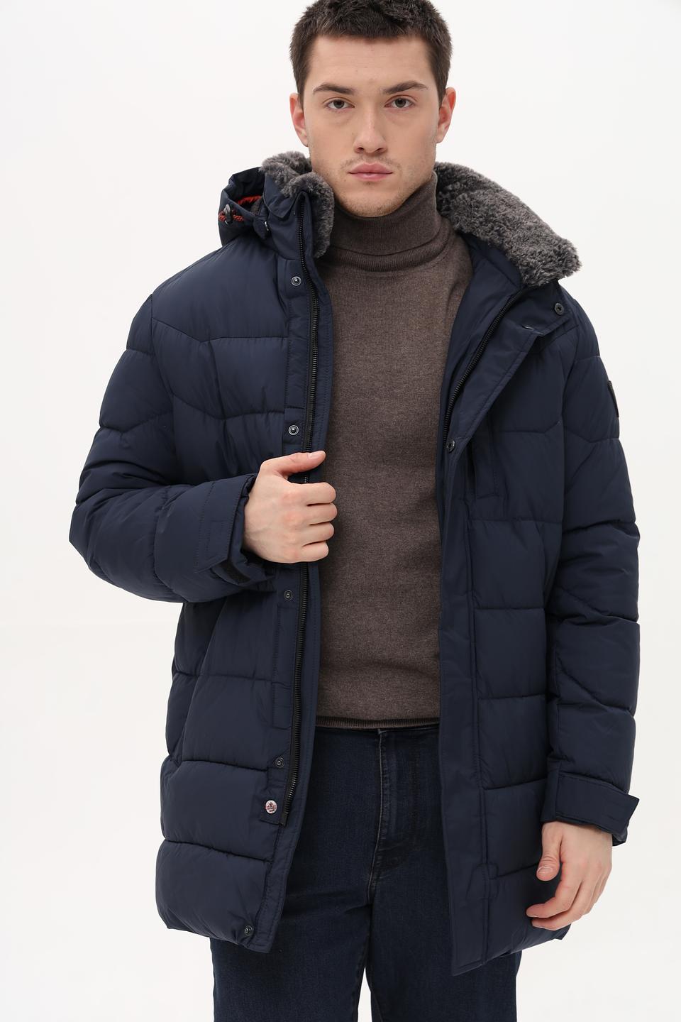 Куртка Red Point степлёная тёмно-синяя