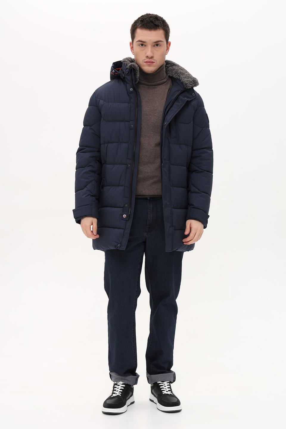 Куртка Red Point степлёная тёмно-синяя