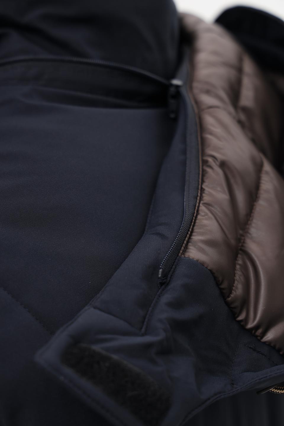 Куртка Sea Barrier стеганая чёрная