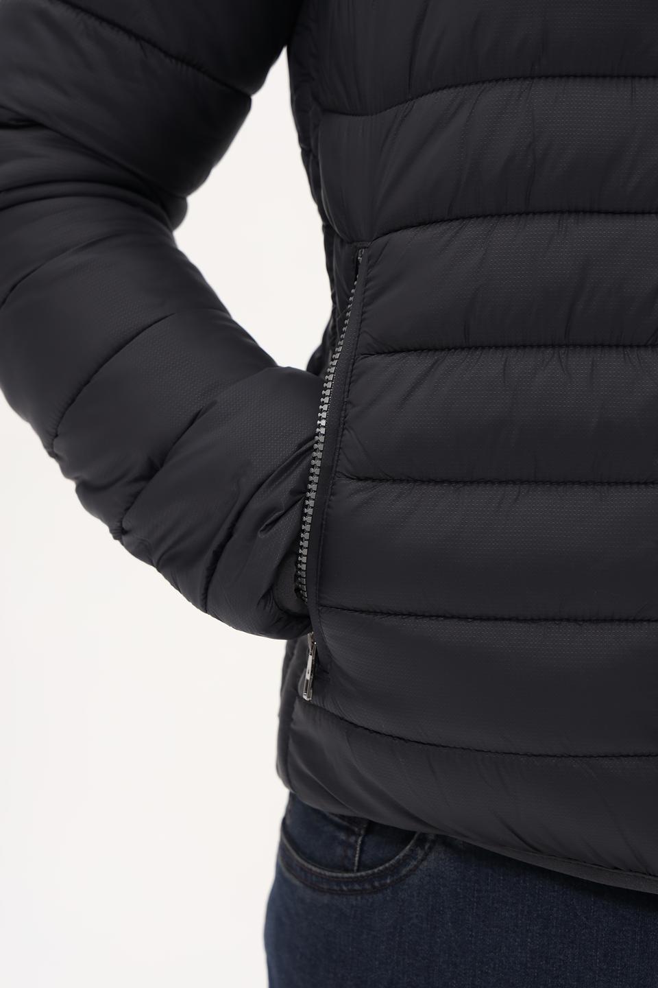 Куртка Granchio стеганая чёрная