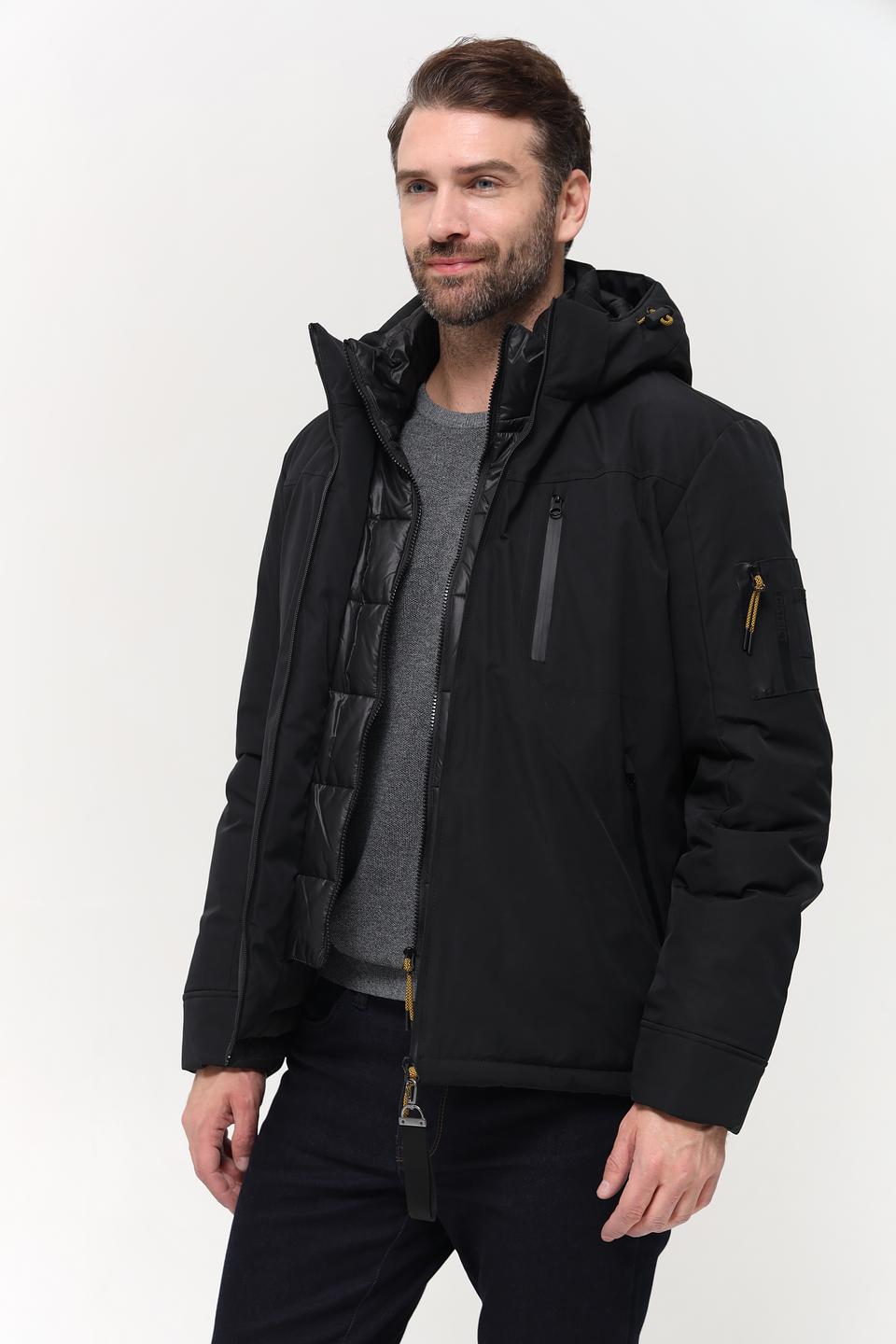 Куртка District мужская чёрная