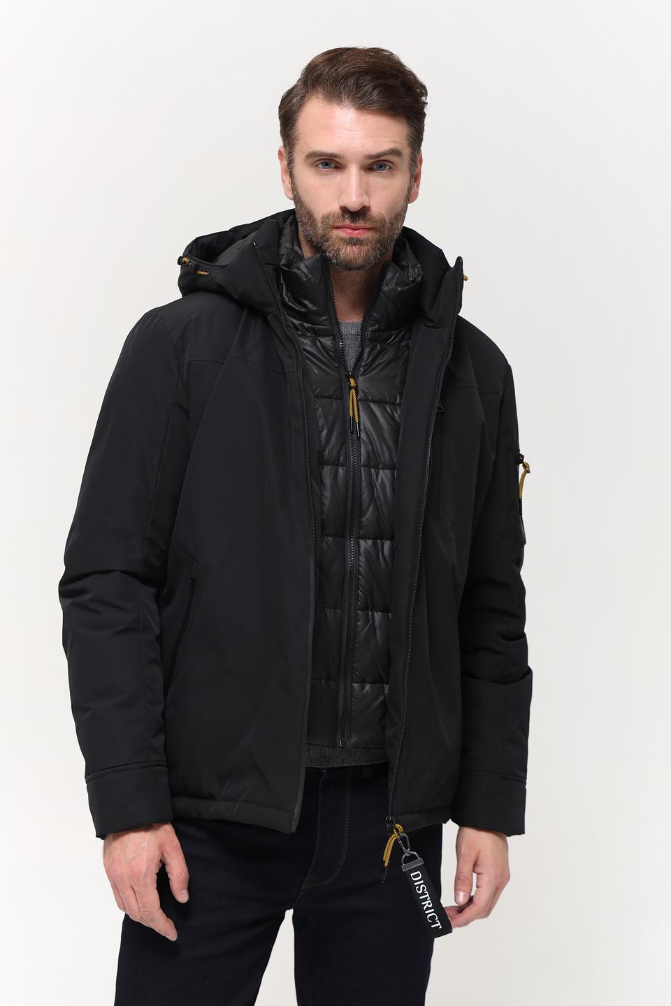 Куртка District мужская чёрная