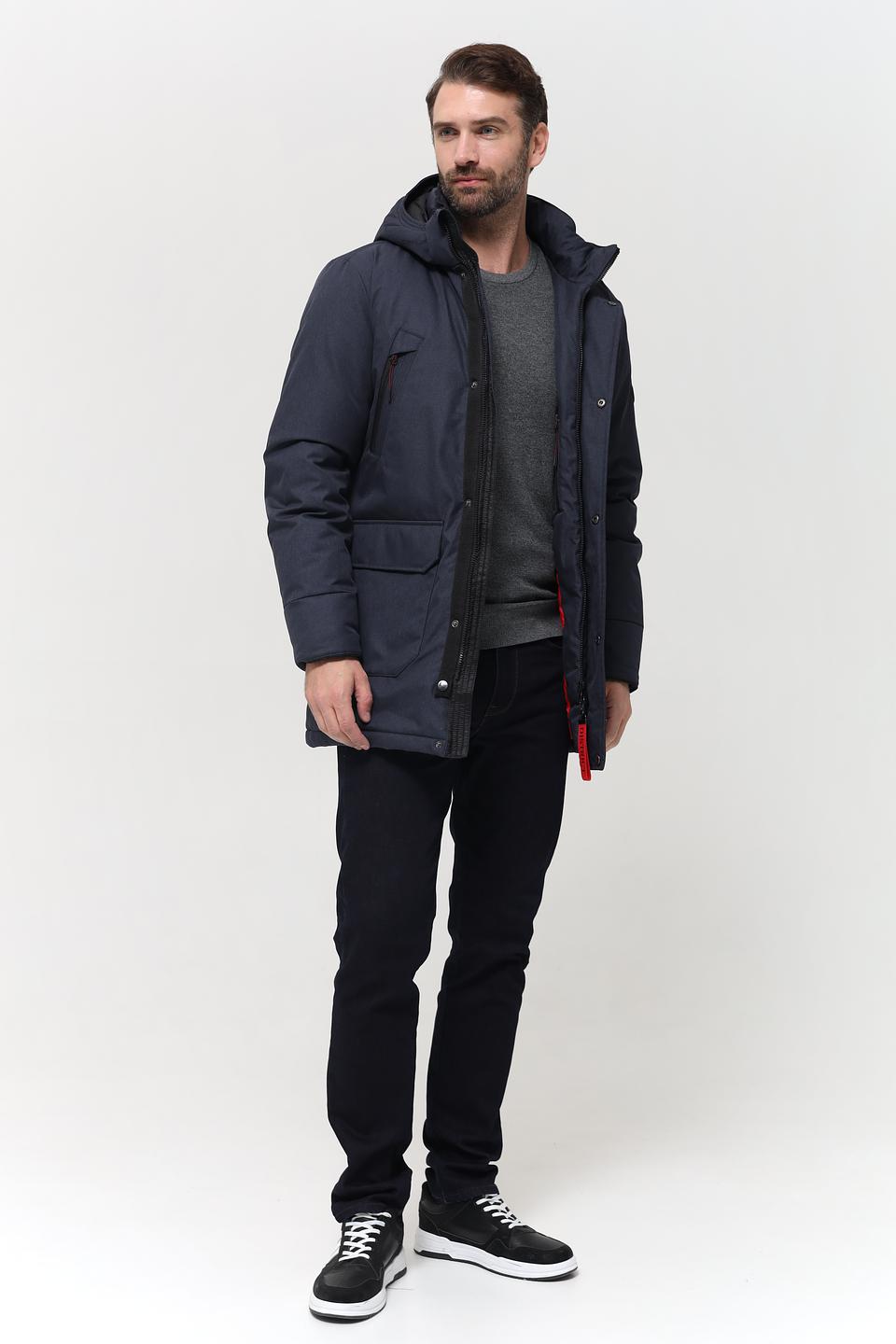 Куртка District мужская тёмно-синяя