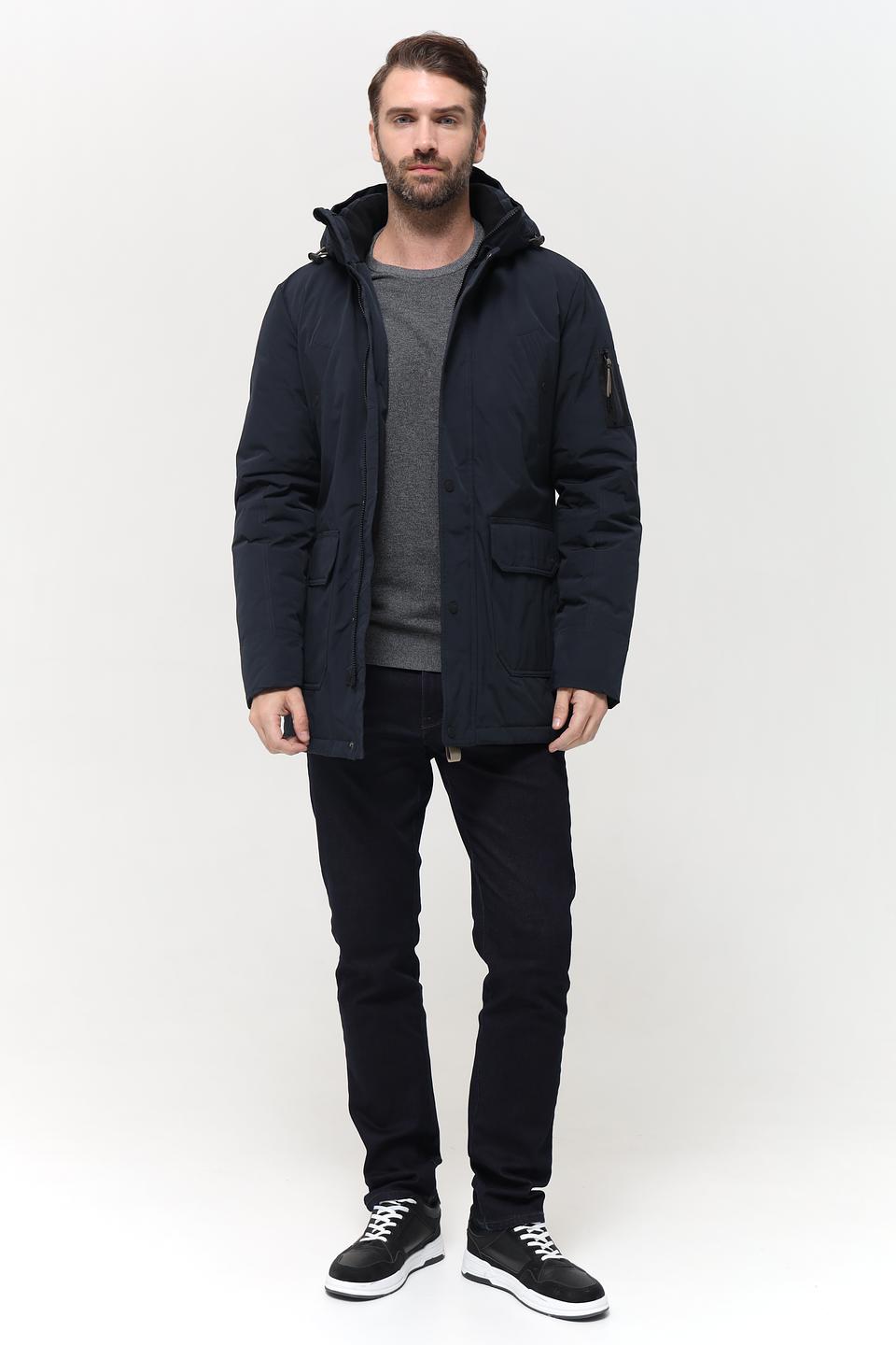 Куртка District мужская тёмно-синяя