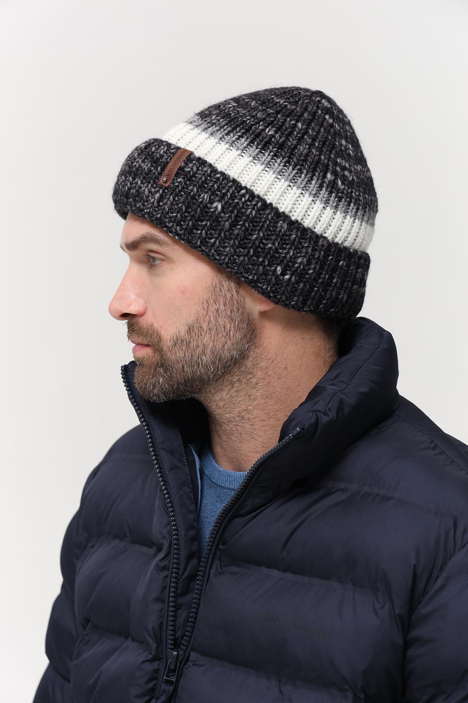 Шапка Marhatter вязаная двухцветная