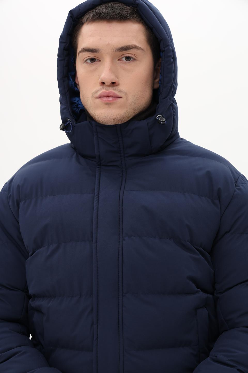 Куртка Granchio стеганая синяя