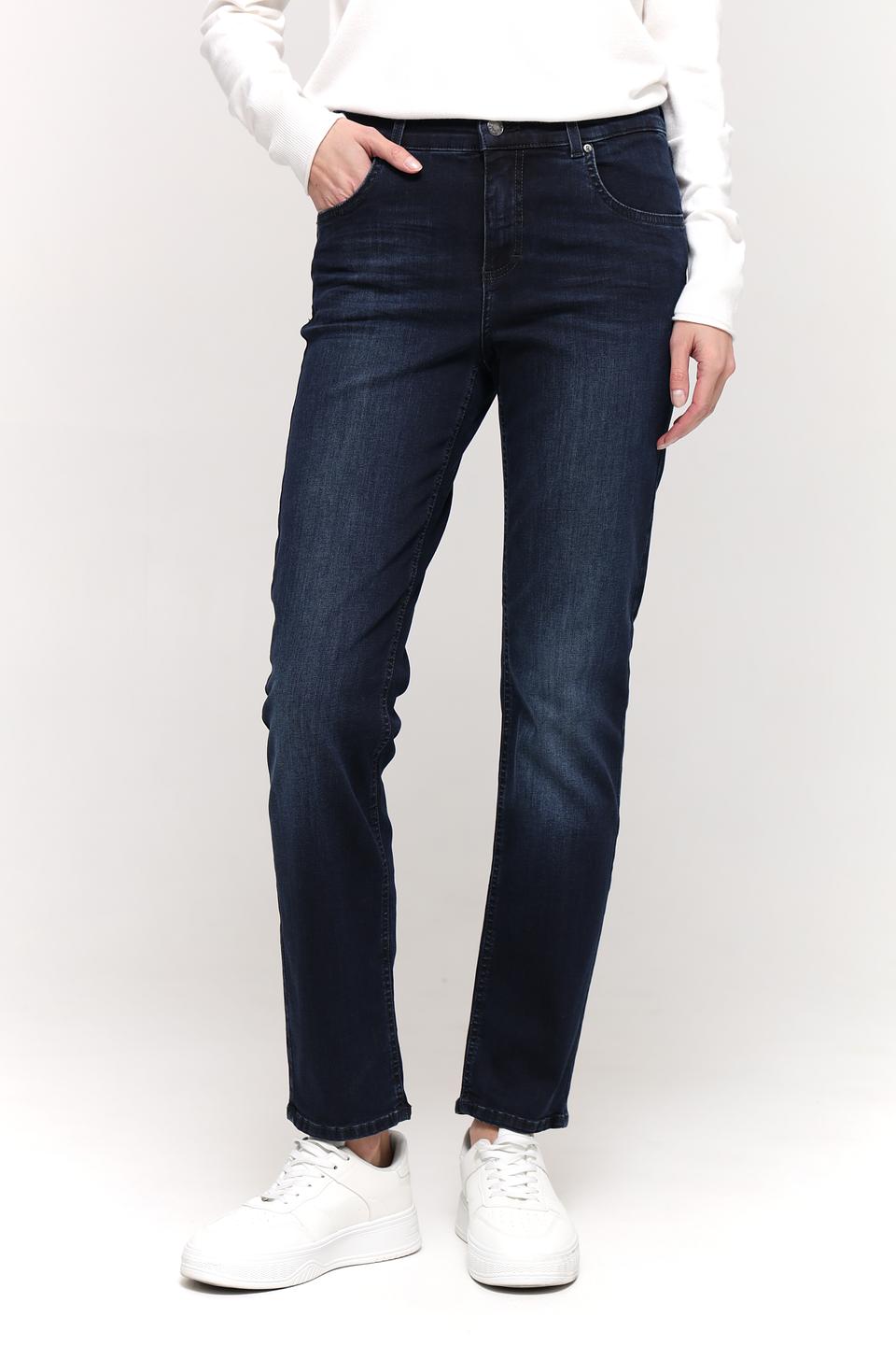 Джинсы Angels прямого кроя синие