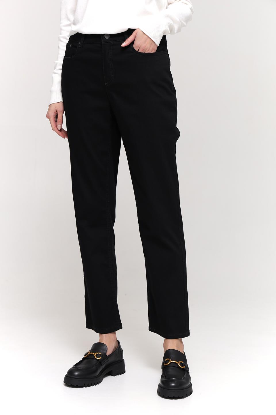 Джинсы Anna Montana прямые чёрные