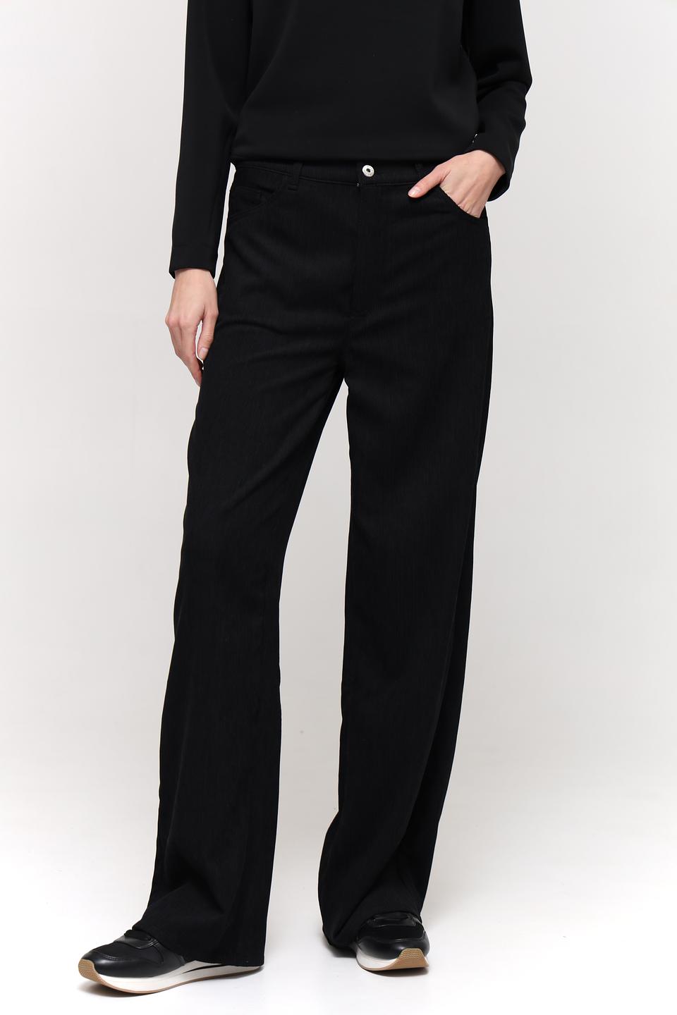 Брюки палаццо Taifun чёрные