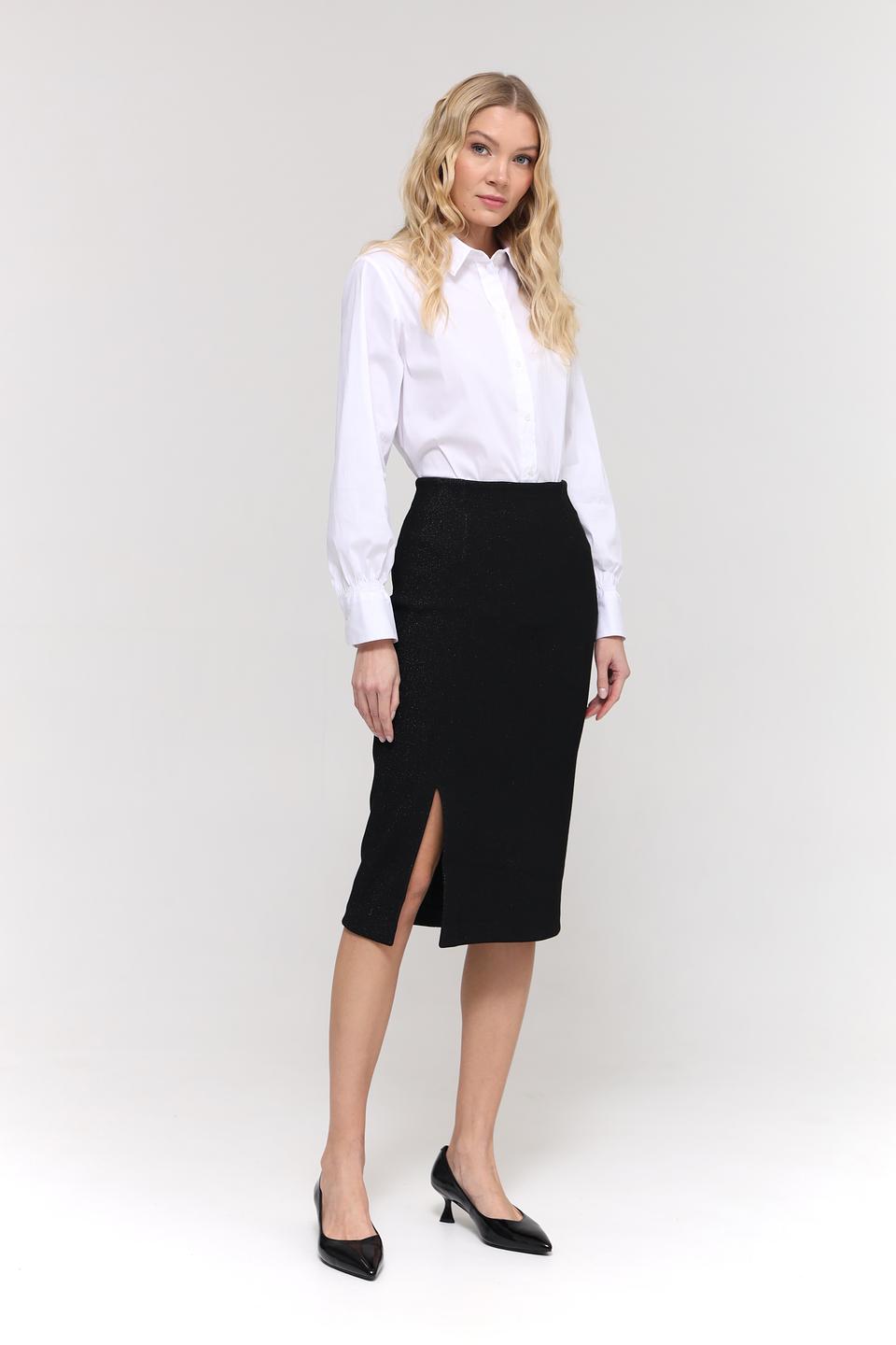 Юбка Gerry Weber чёрная с разрезом