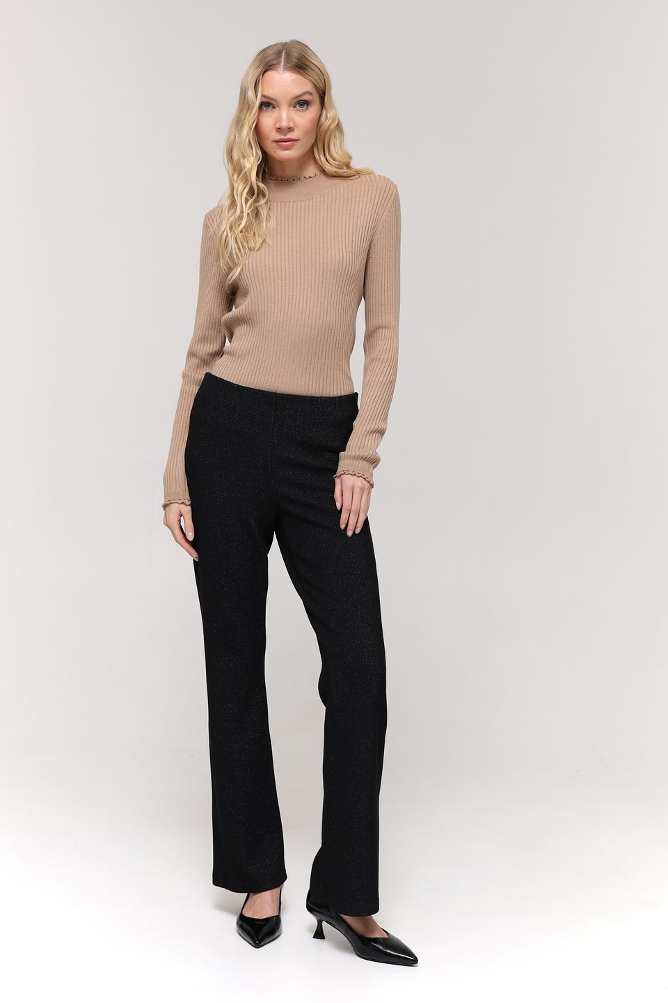 Брюки Gerry Weber чёрные с люрексом