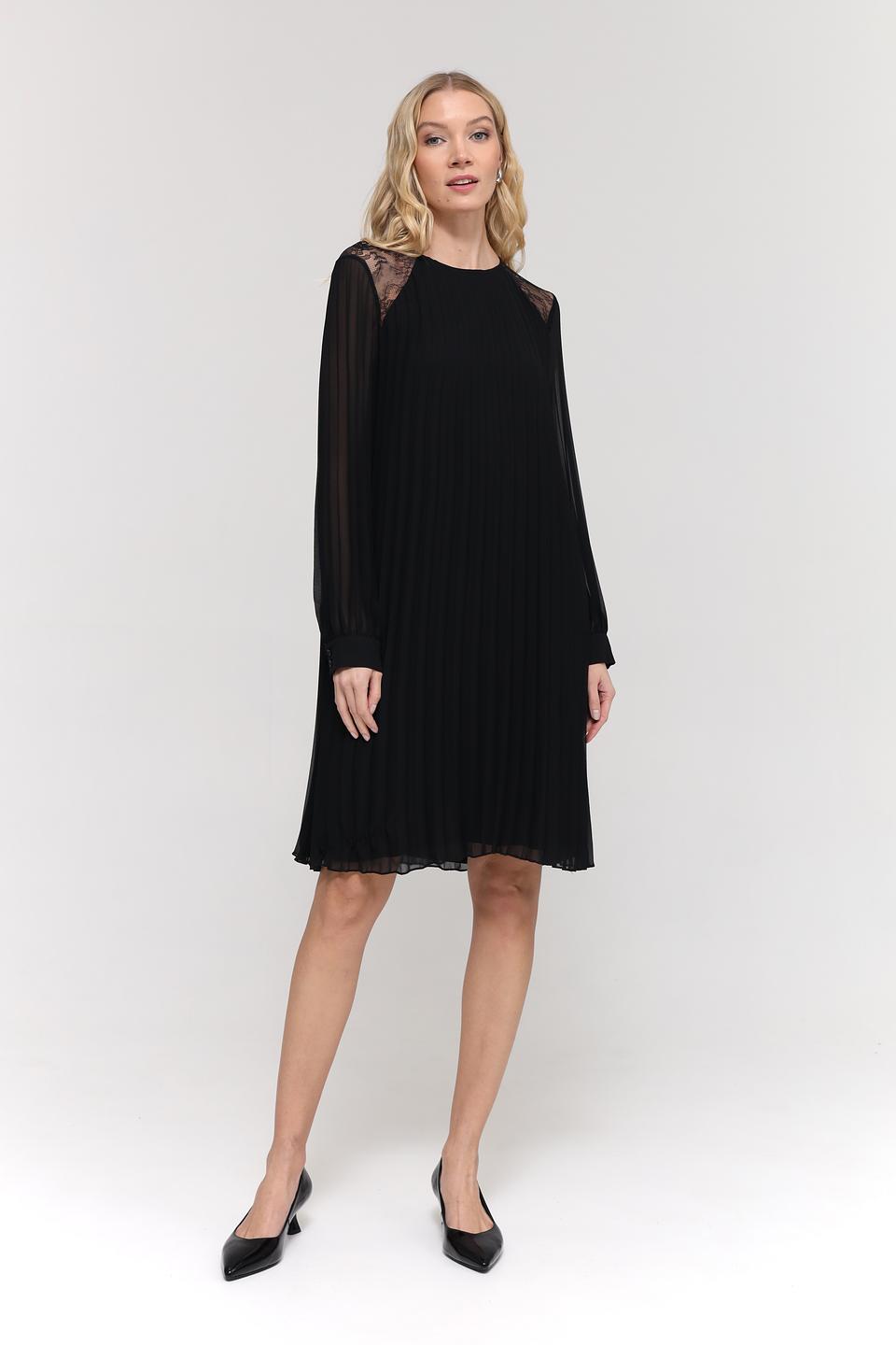 Платье Gerry Weber чёрное с кружевом