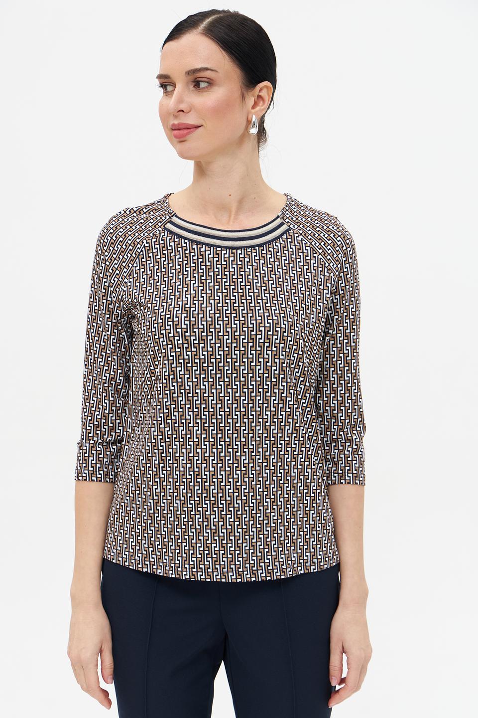 Футболка Frank Walder с геометрическим принтом