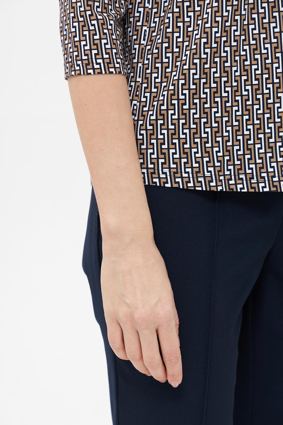 Футболка Frank Walder с геометрическим принтом