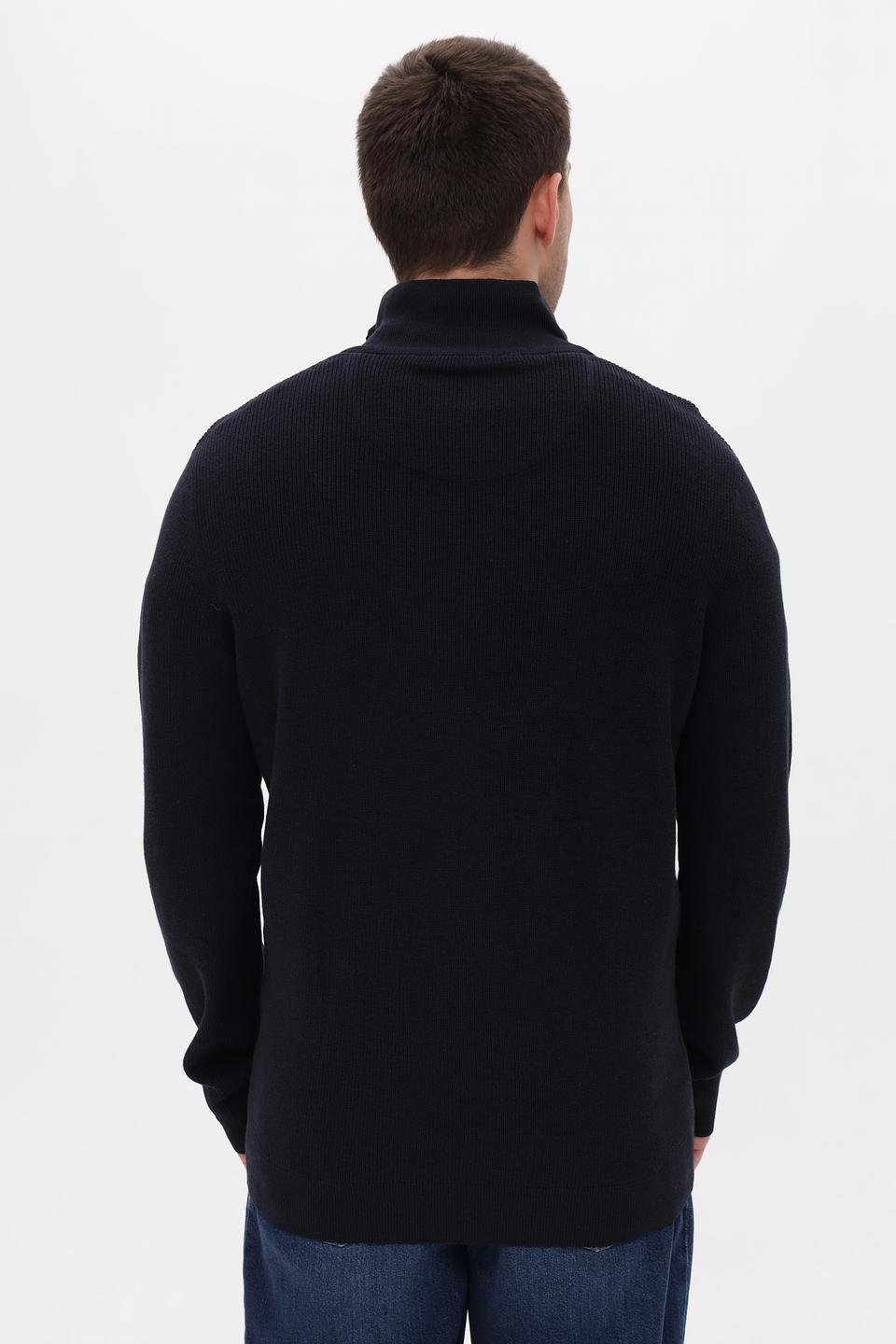 Джемпер Tom Tailor с молнией чёрный