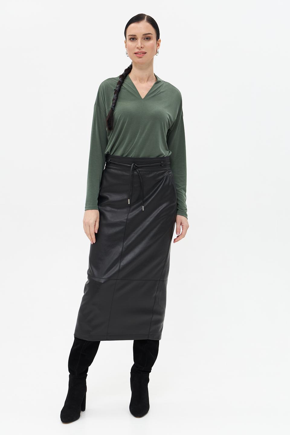 Футболка Broadway с V-образным вырезом хаки