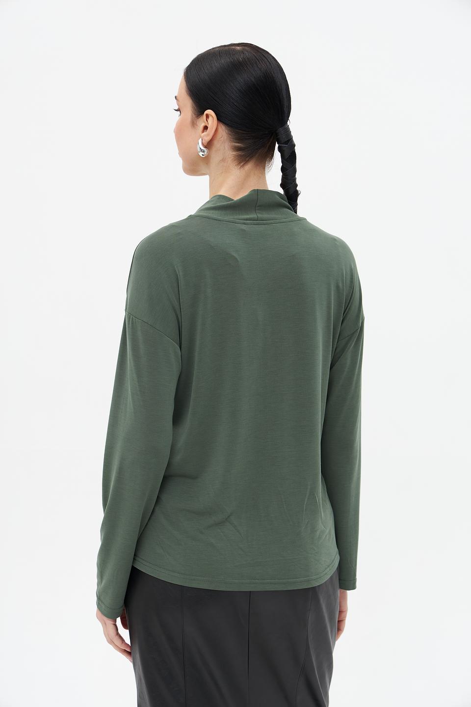 Футболка Broadway с V-образным вырезом хаки