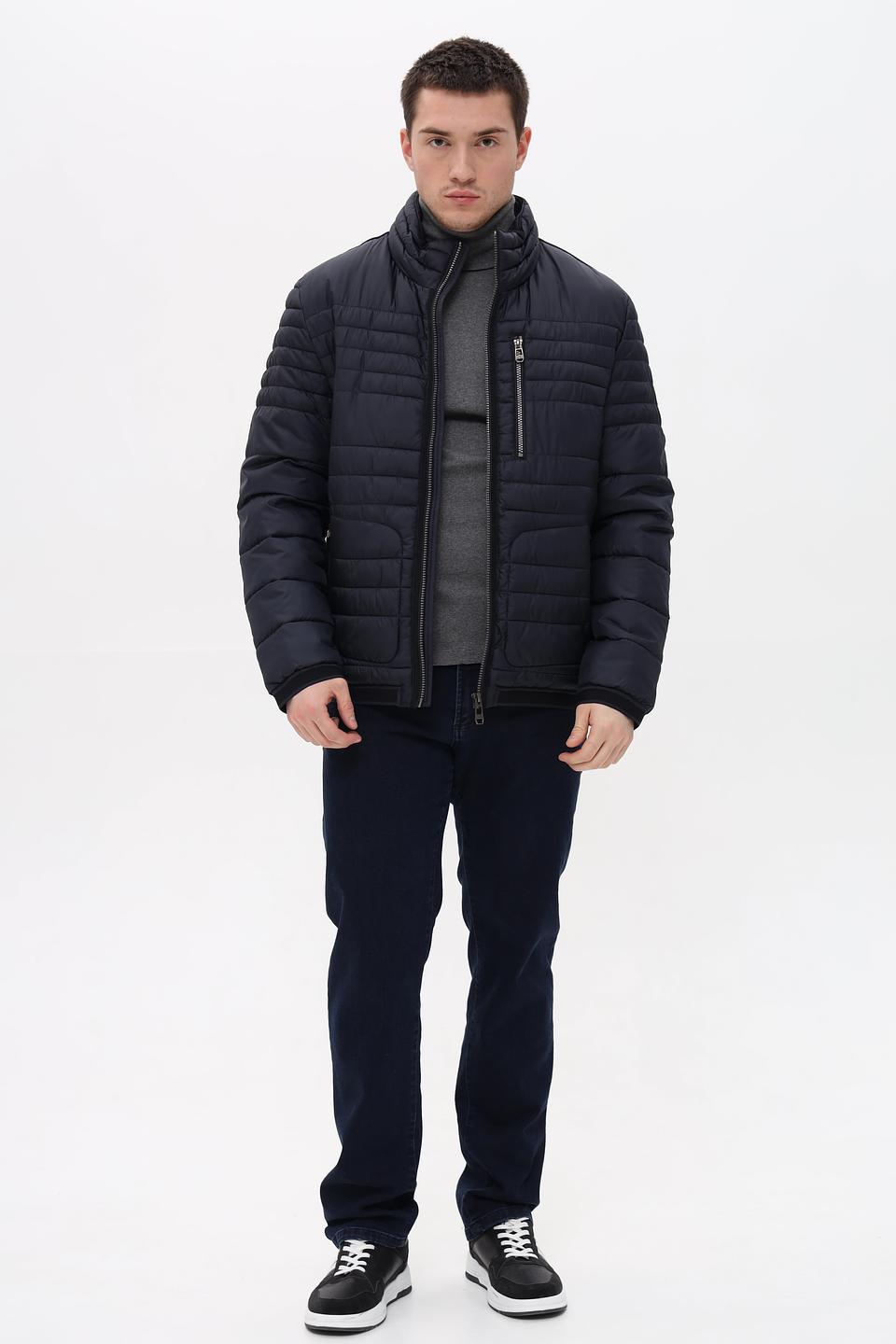 Куртка New Canadian стеганая чёрная