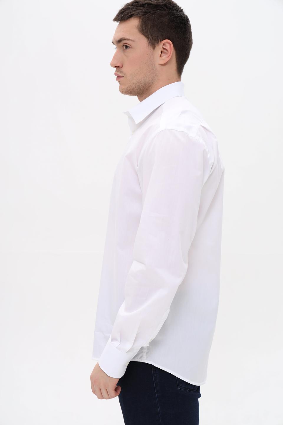 Рубашка Sea Barrier белая приталенная