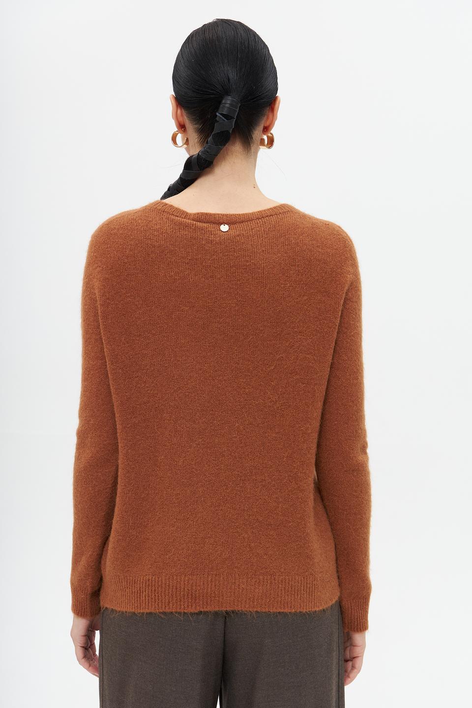 Пуловер Rich and Royal рыжий