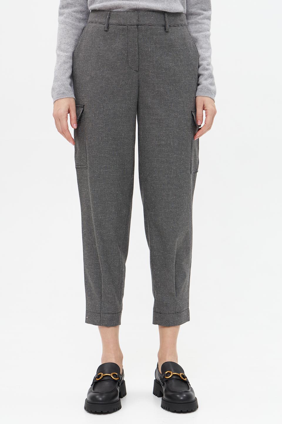 Брюки клёш Gardeur в клетку