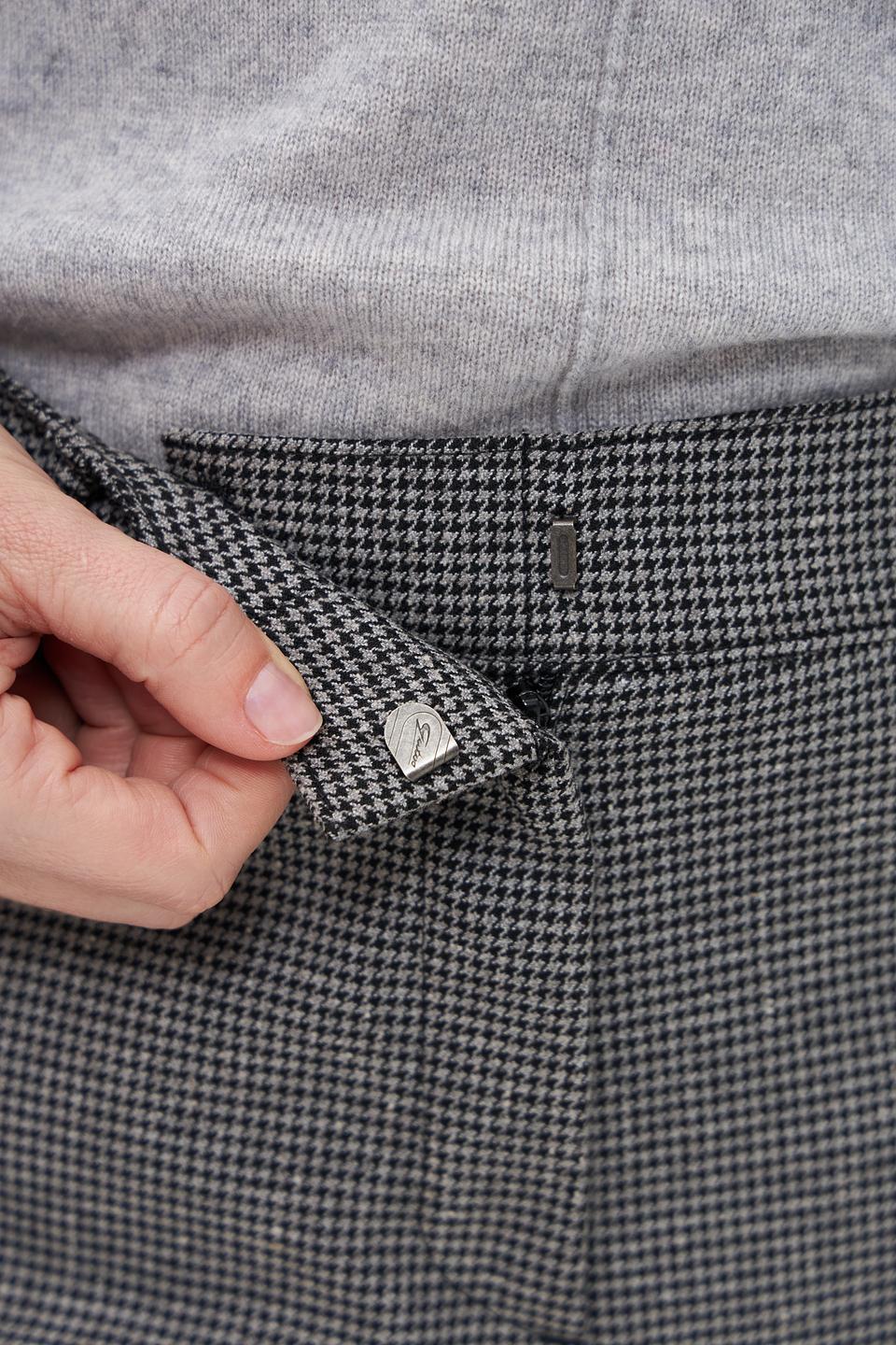 Брюки клёш Gardeur в клетку