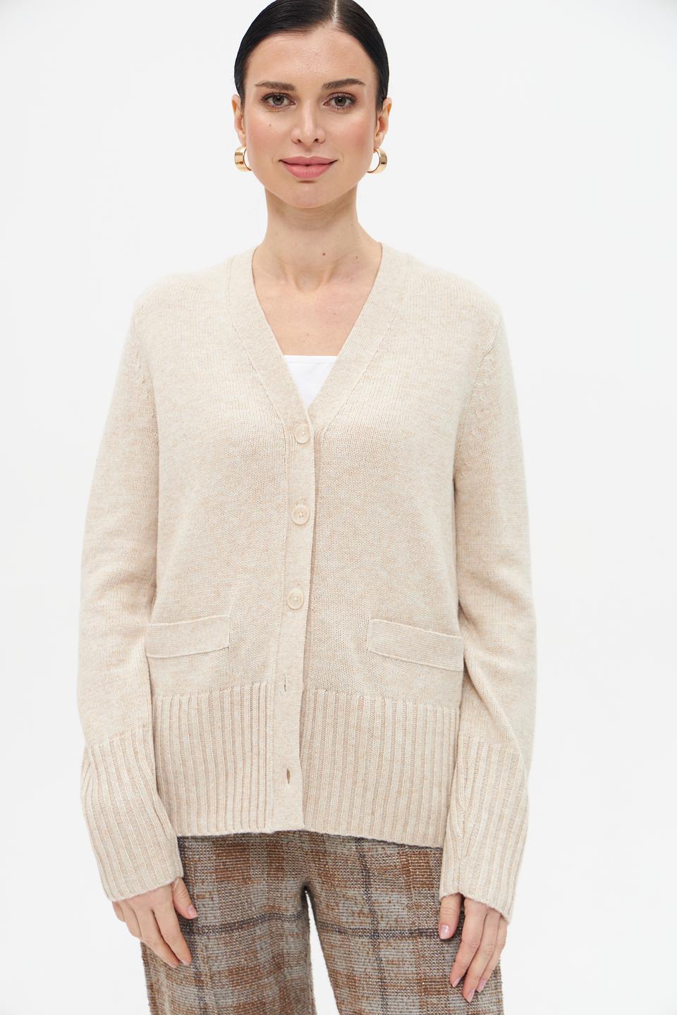 Жакет Gerry Weber вязаный бежевый