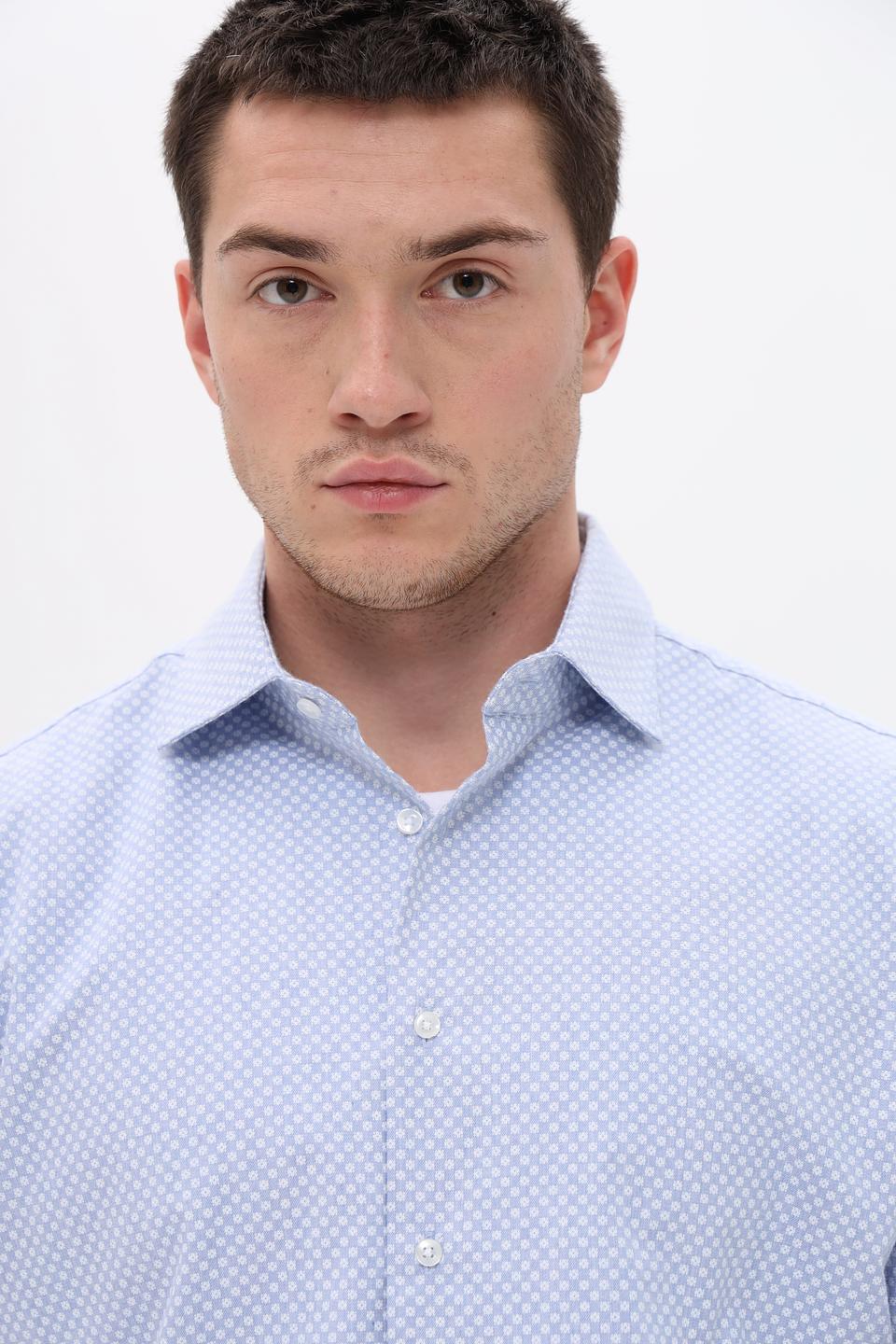 Рубашка Seidensticker в голубую клетку