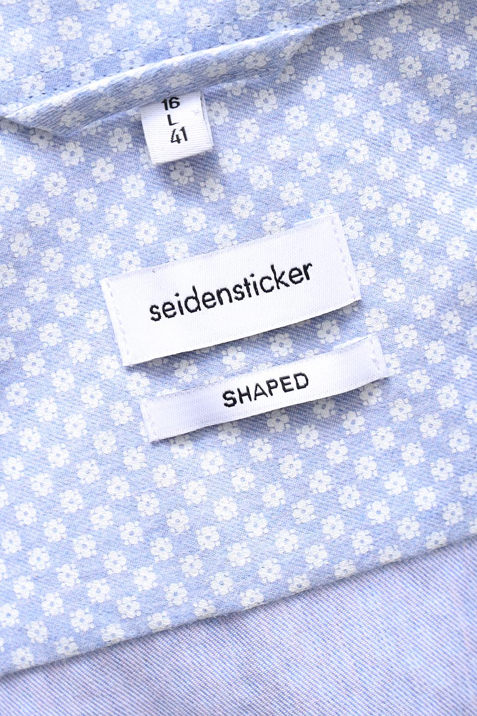 Рубашка Seidensticker в голубую клетку