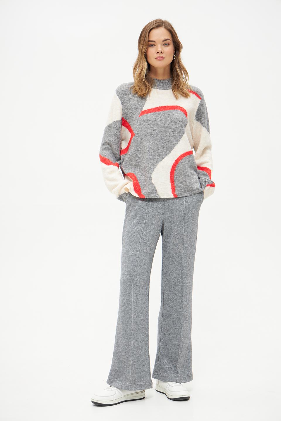 Пуловер Lecomte с узором