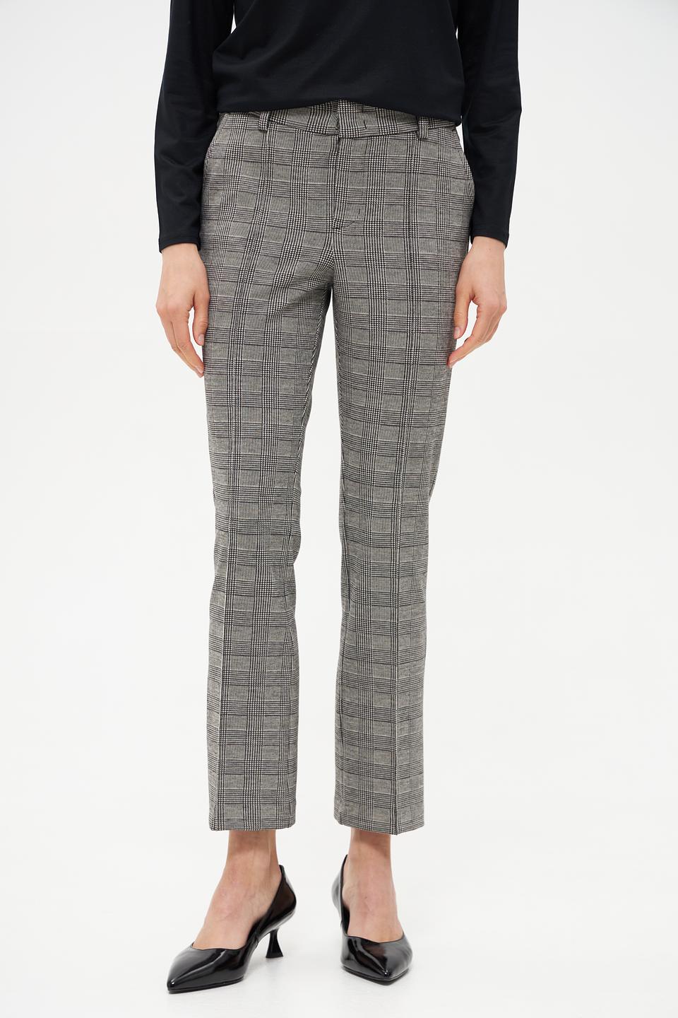 Брюки классические в клетку Oui