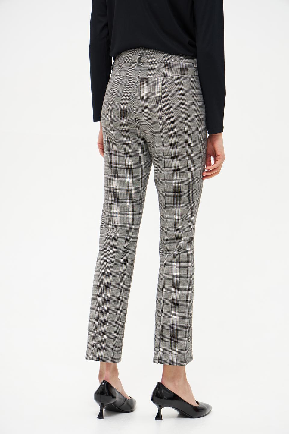 Брюки классические в клетку Oui