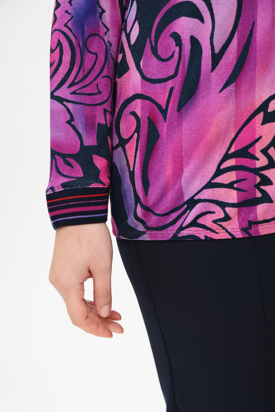 Футболка Rabe collection с принтом фуксия