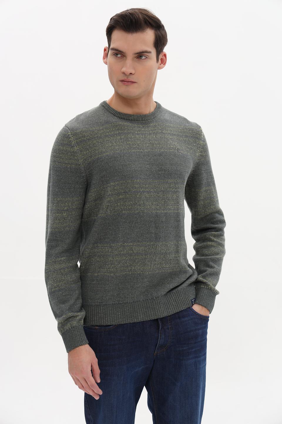 Джемпер Lerros хаки с меланжем