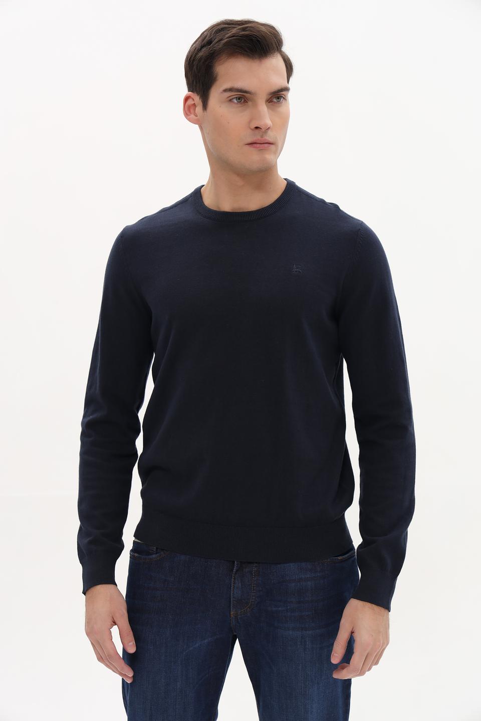Джемпер Lerros мужской тёмно-синий