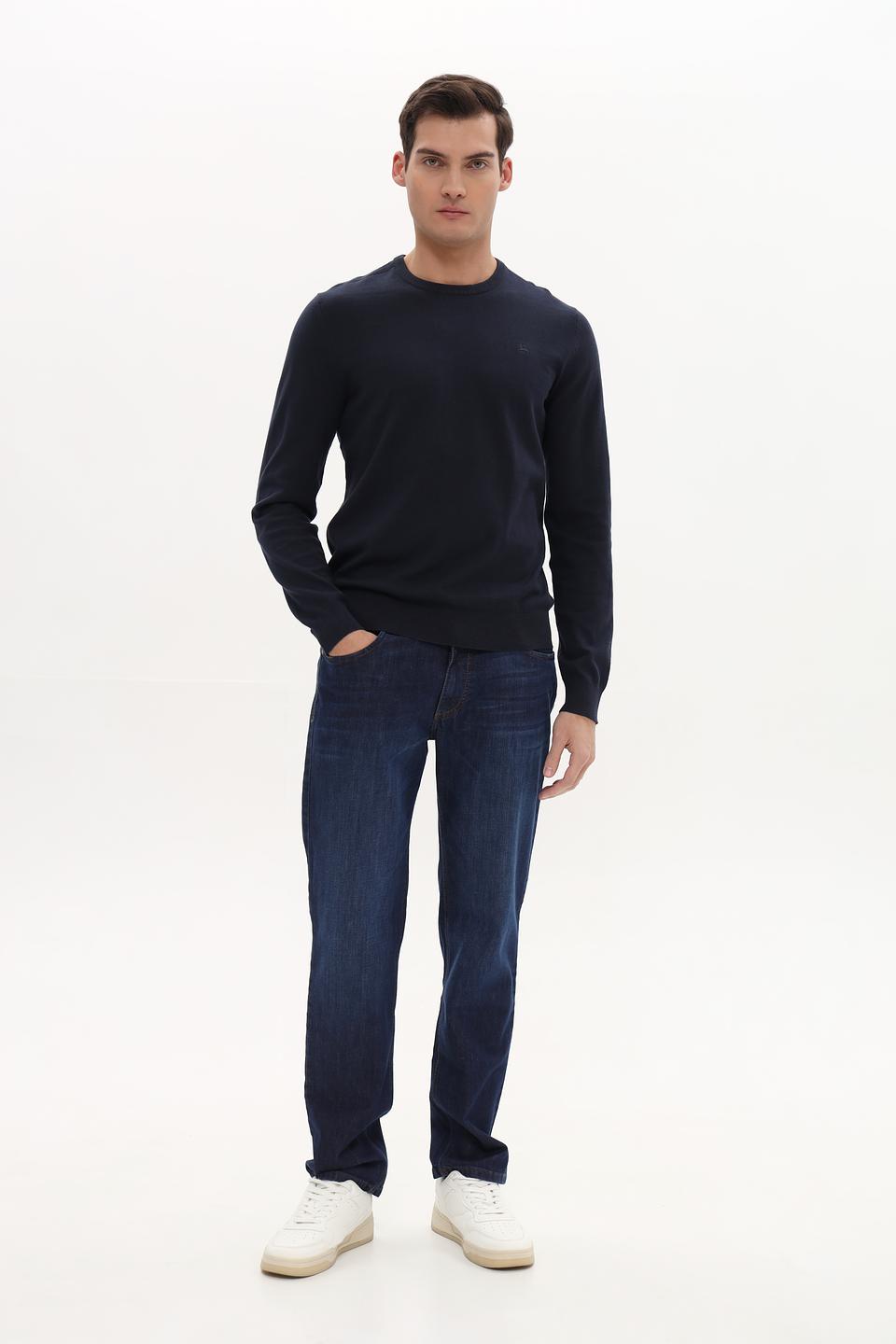 Джемпер Lerros мужской тёмно-синий