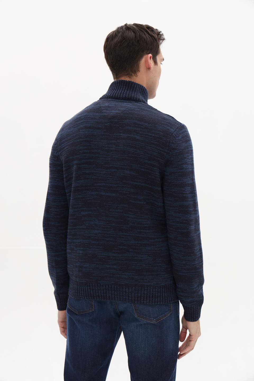 Джемпер Lerros с косами синий