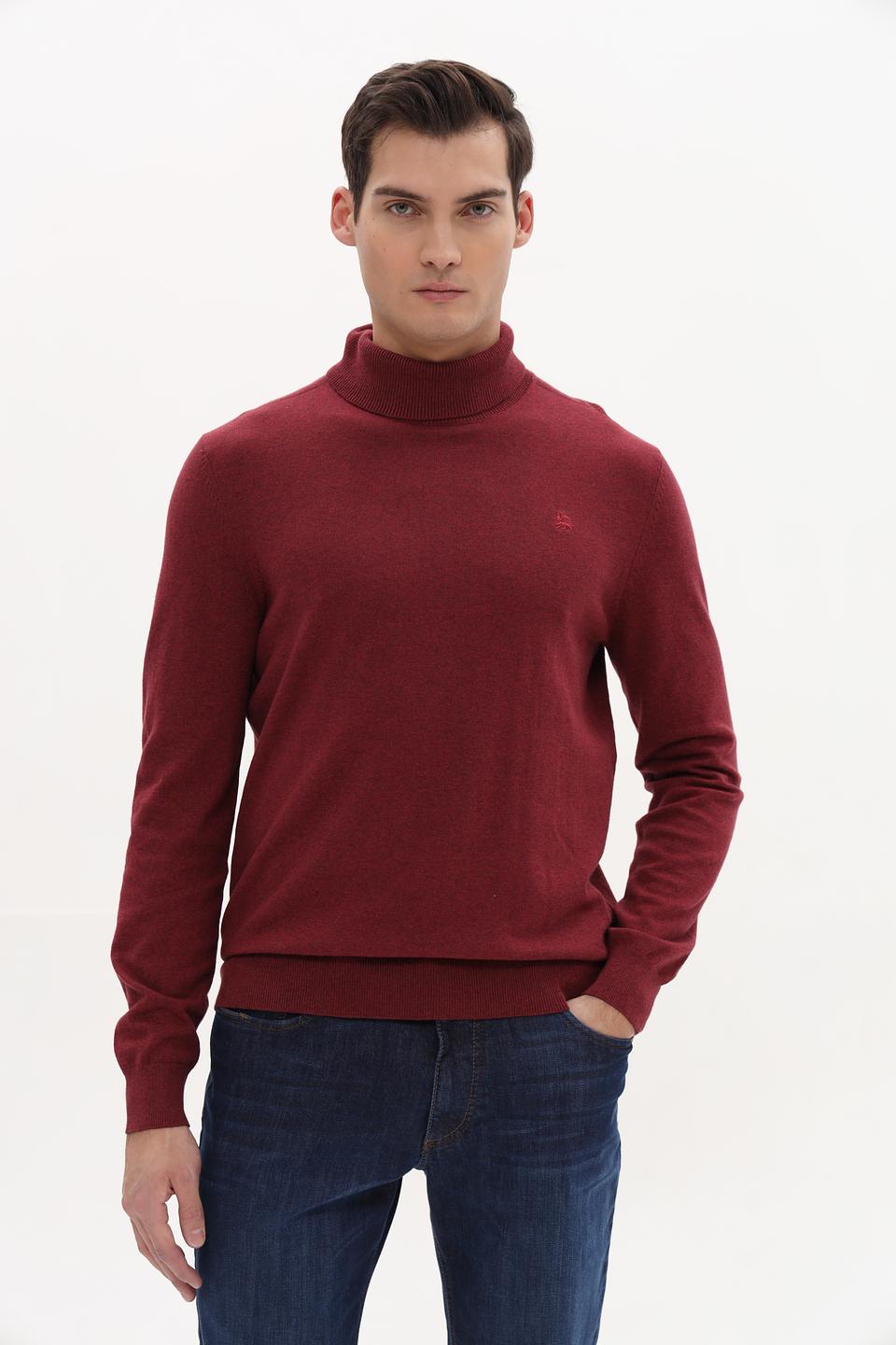Водолазка Lerros бордовая