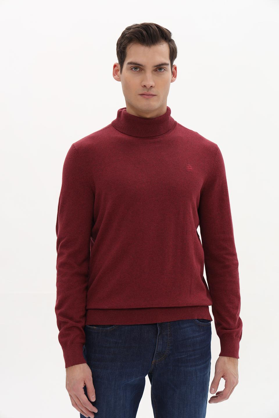 Водолазка Lerros бордовая