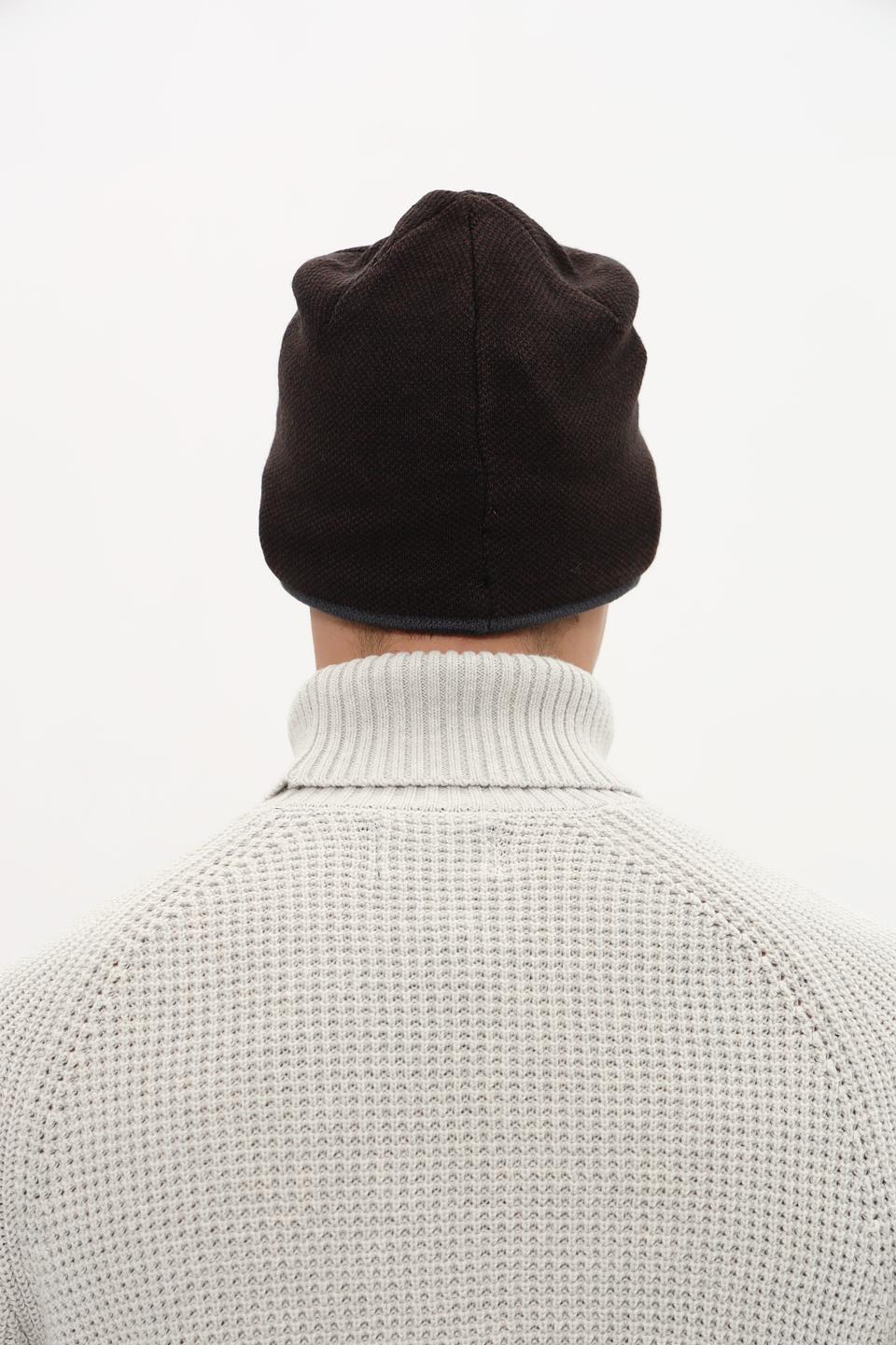 Шапка Bugatti ACC коричневая