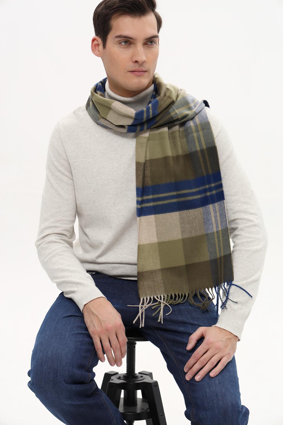 Шарф Bugatti ACC в клетку