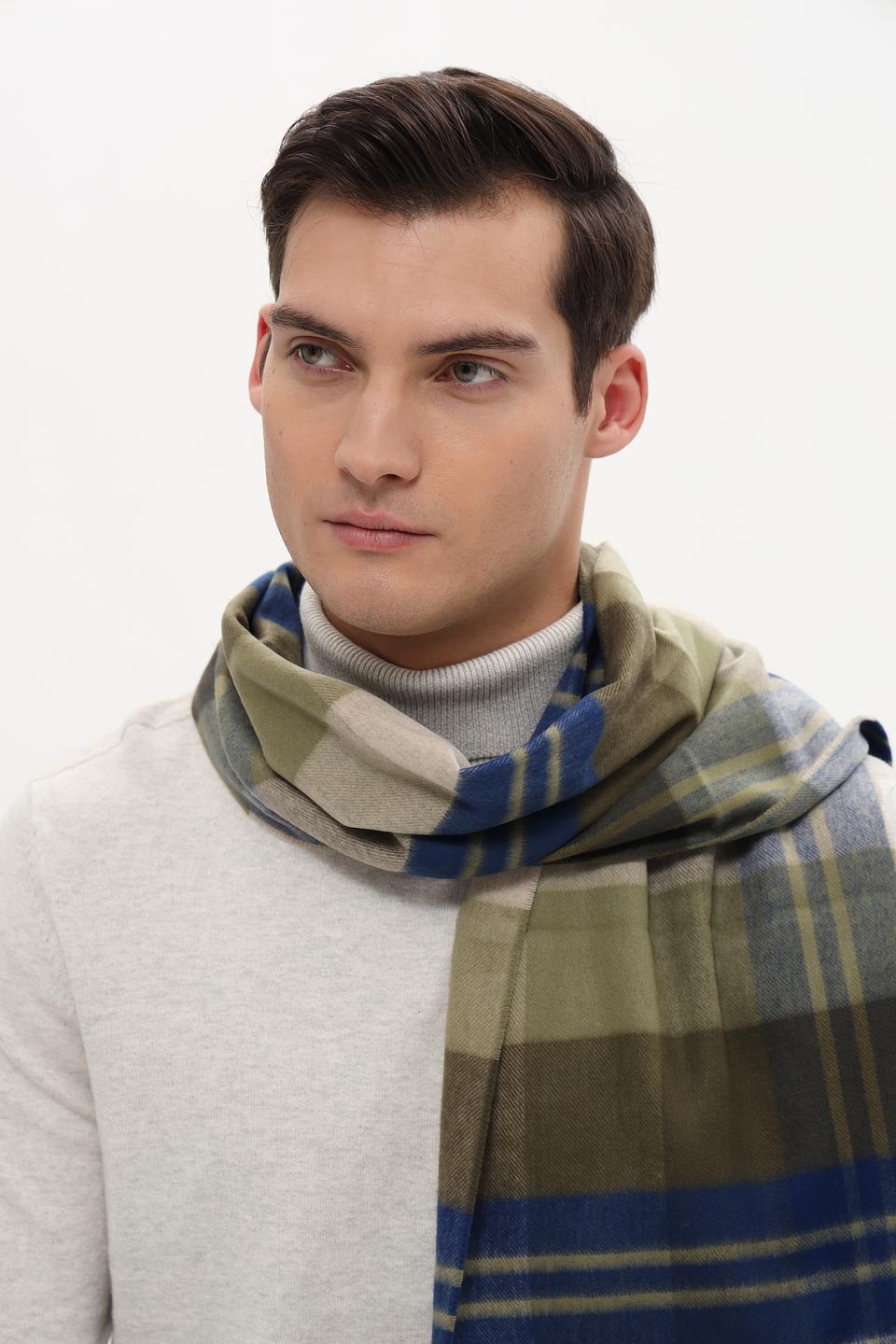 Шарф Bugatti ACC в клетку