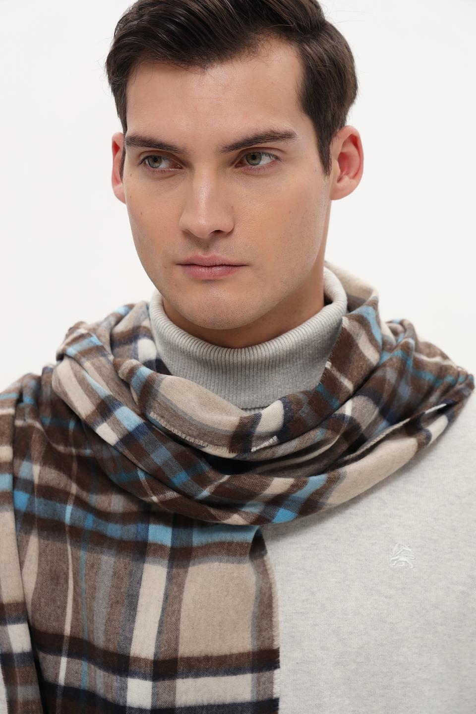 Шарф Bugatti ACC в клетку